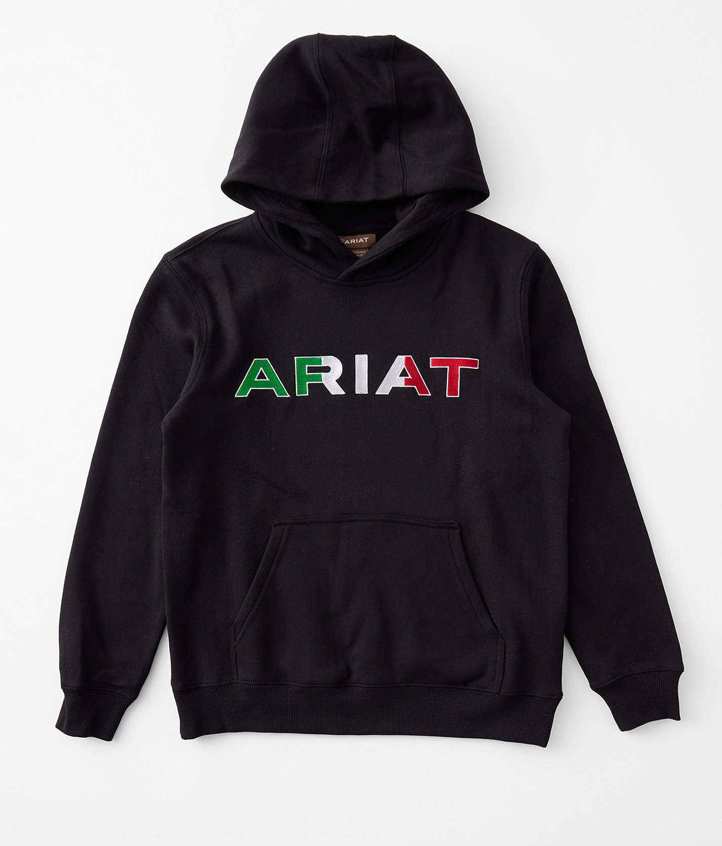 Boys - Ariat Mexico Hooded Sweatshirt - Boy's Sweatshirts in Black