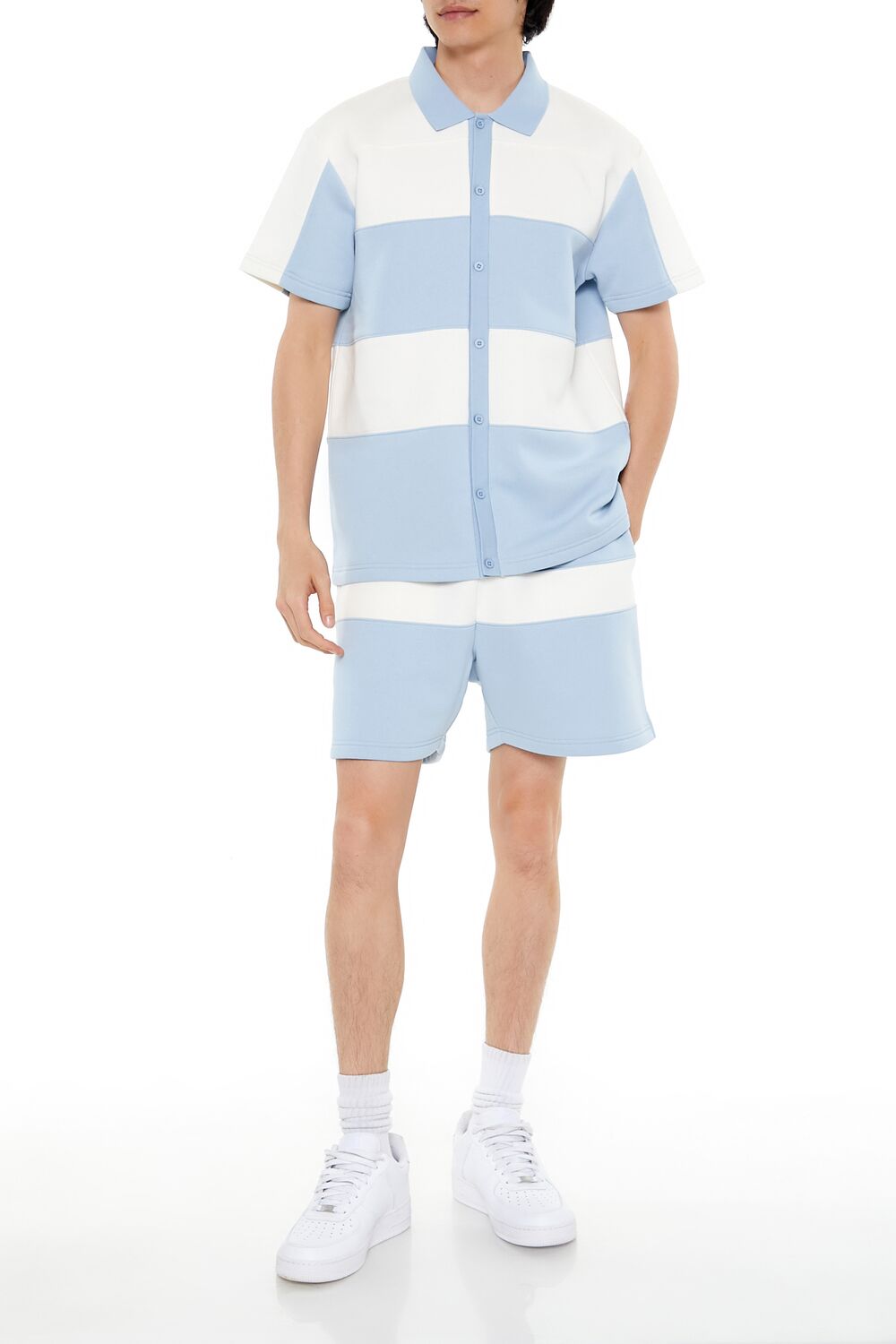 Striped Athletic Shorts