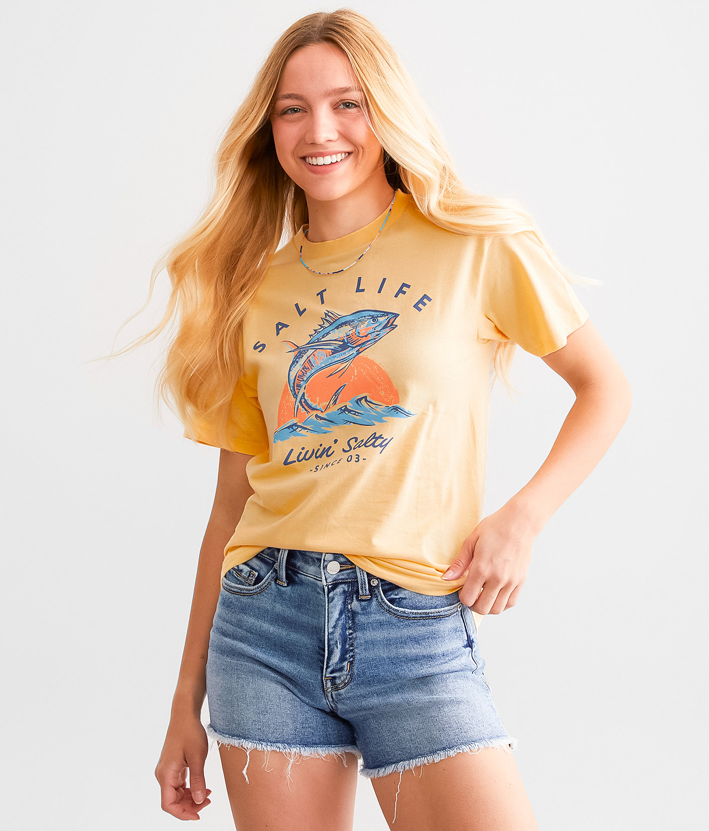 Salt Life Epic Tuna T-Shirt - Women's T-Shirts in Golden Haze
