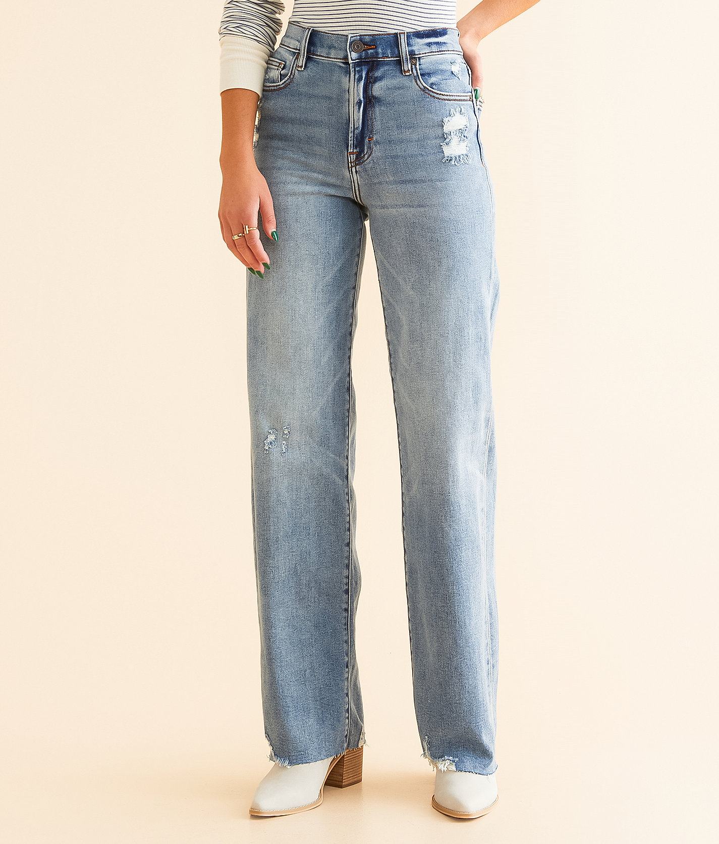 HIDDEN Logan Dad Jean - Women's Jeans in Vintage