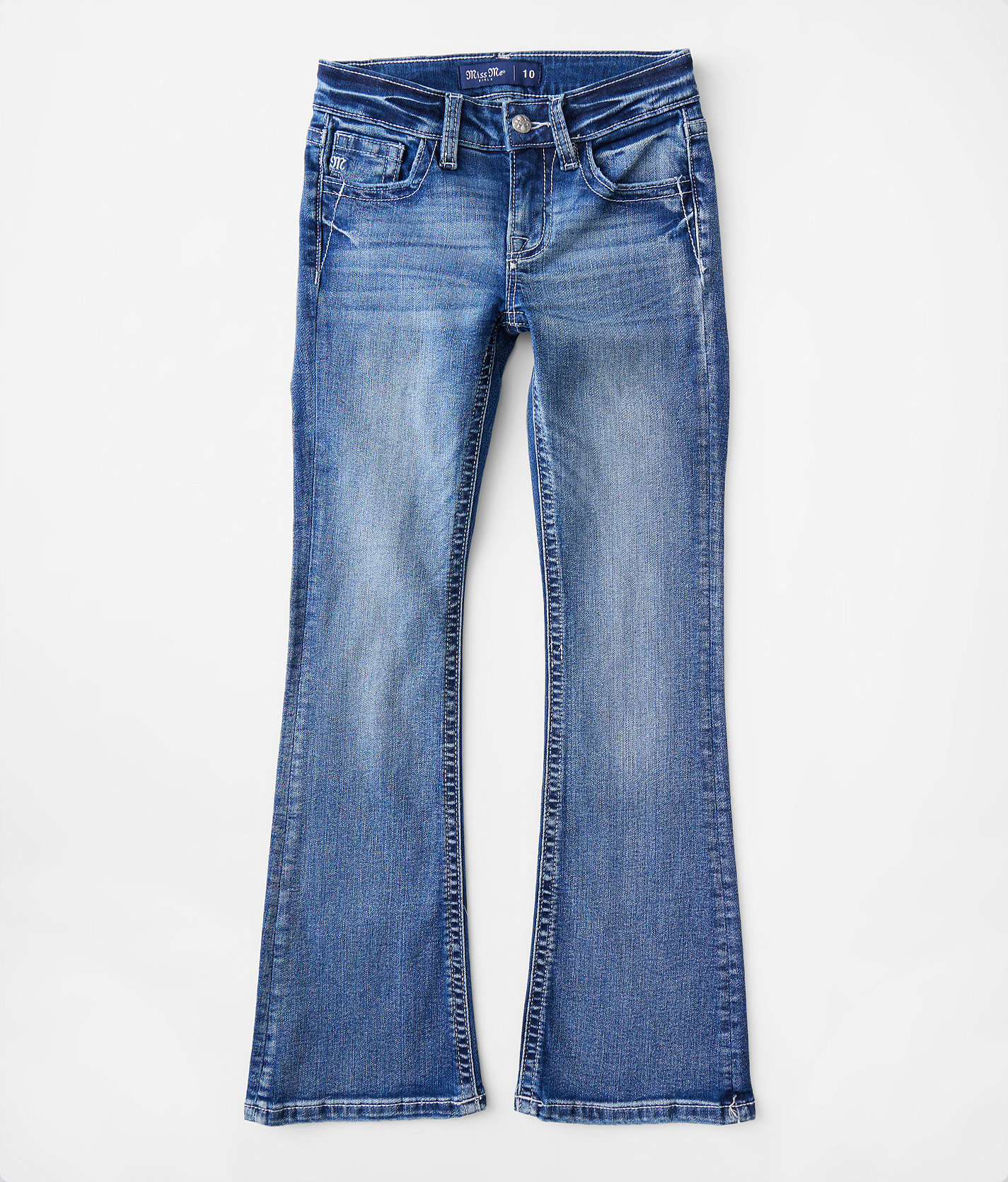 Girls - Miss Me Mid-Rise Boot Stretch Jean - Girl's Jeans in M911