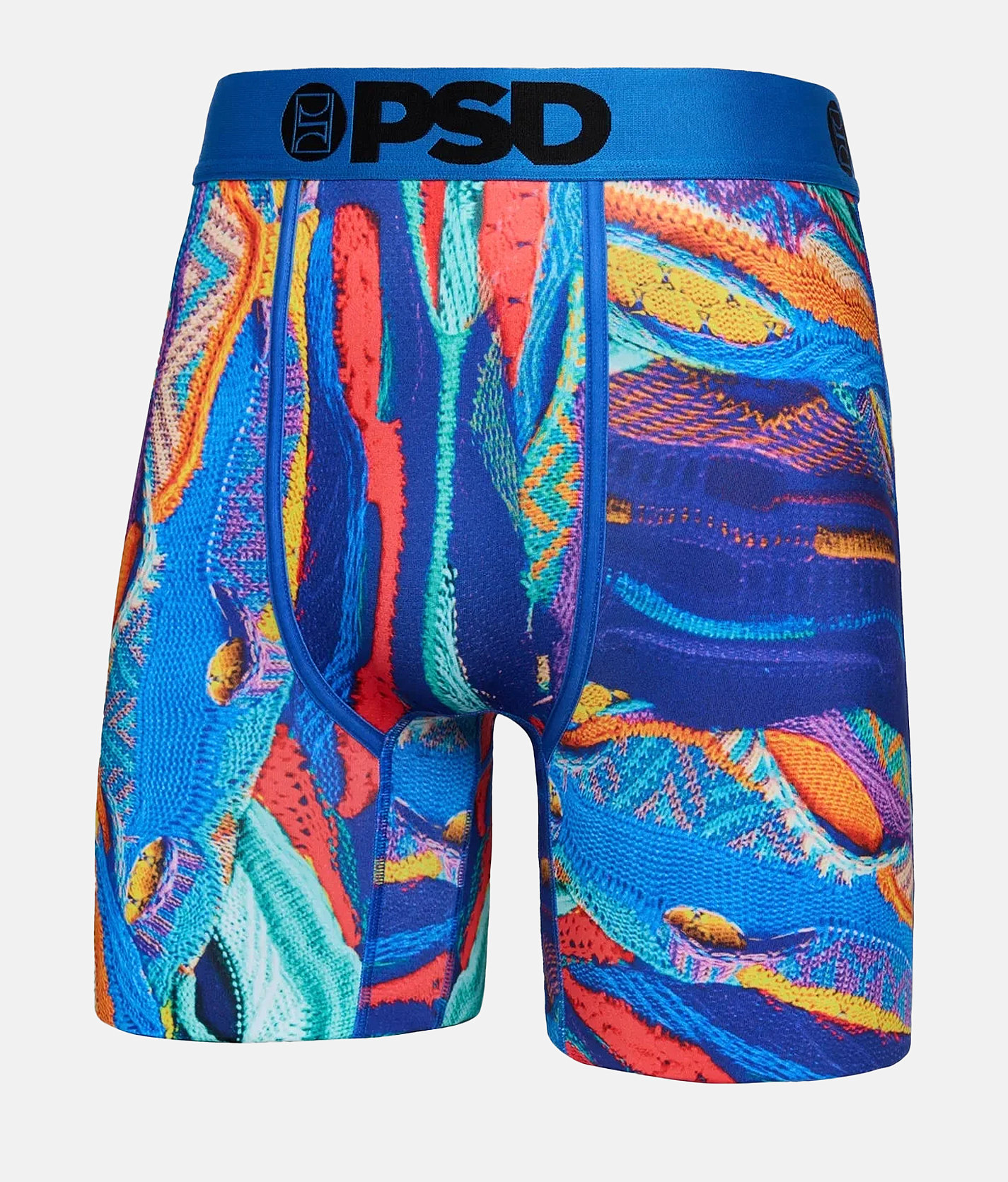 PSD Retro Wave Stretch Boxer Briefs - Men's Boxer Briefs in Multi