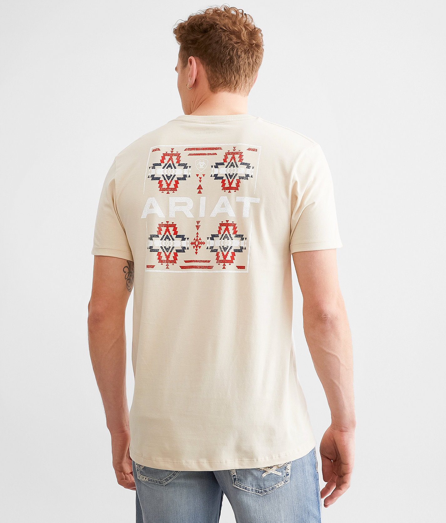 Ariat Serape Four Up T-Shirt - Men's T-Shirts in Natural