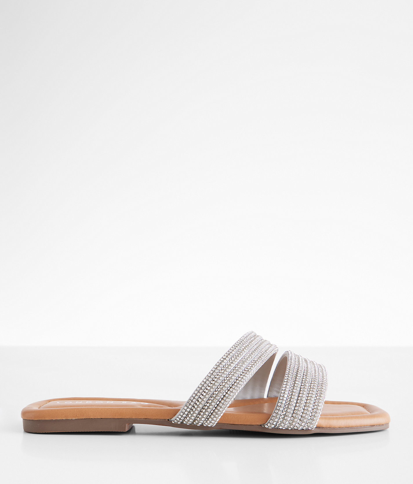 London Rag Glitz Wrap Sandal - Women's Shoes in Silver