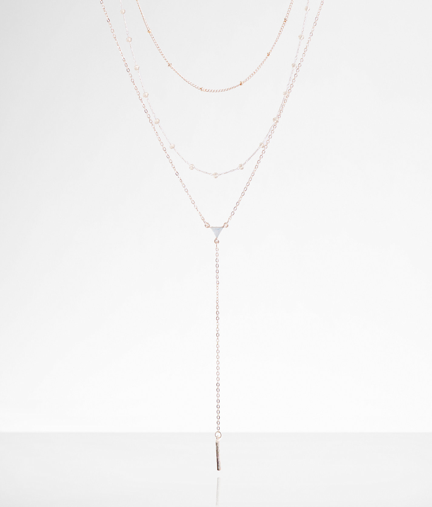 boutique by BKE 2 Pack Mixed Necklace Set - Women's Jewelry in Rose Gold