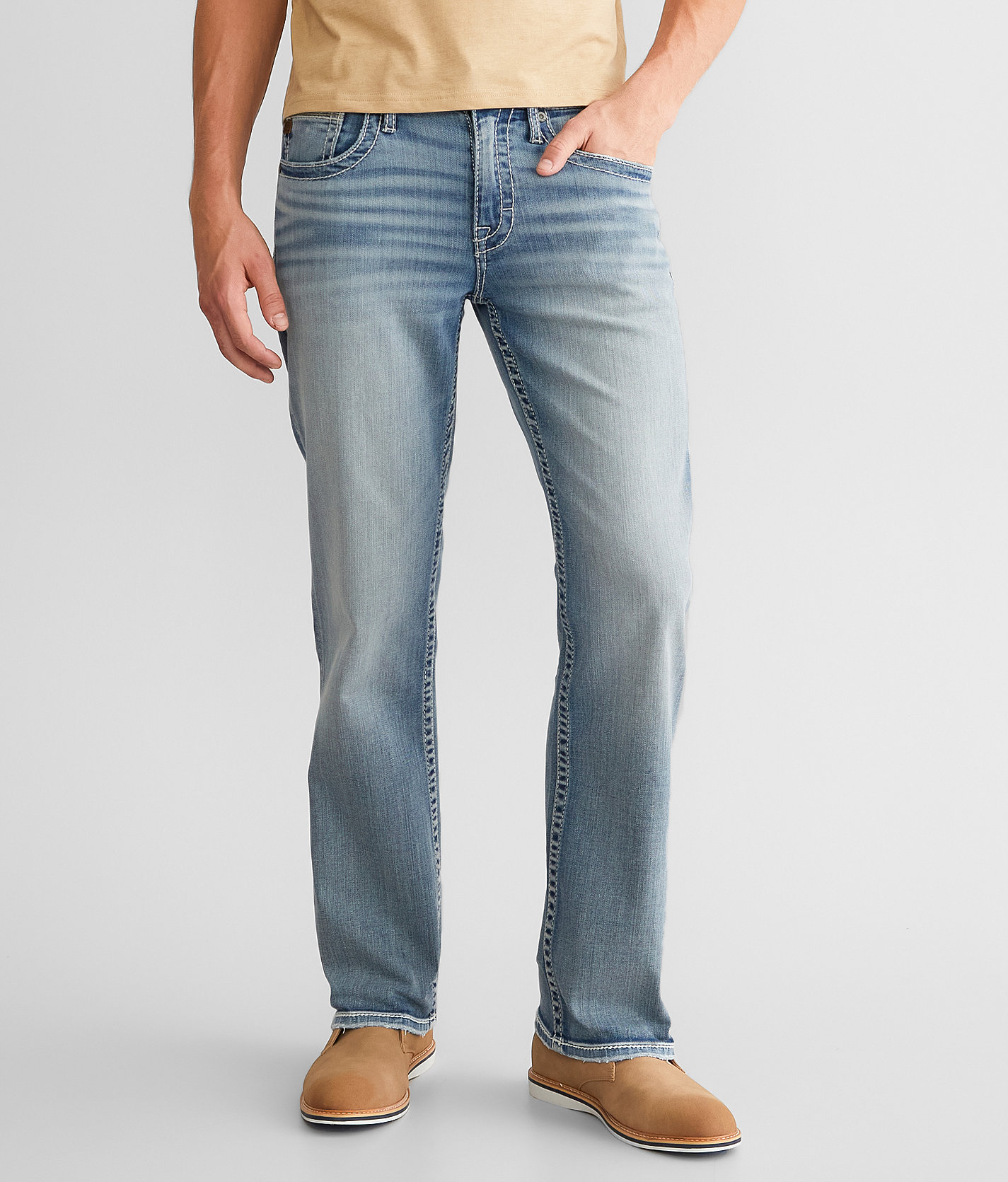 BKE Jake Boot Stretch Jean - Men's Jeans in Bolt