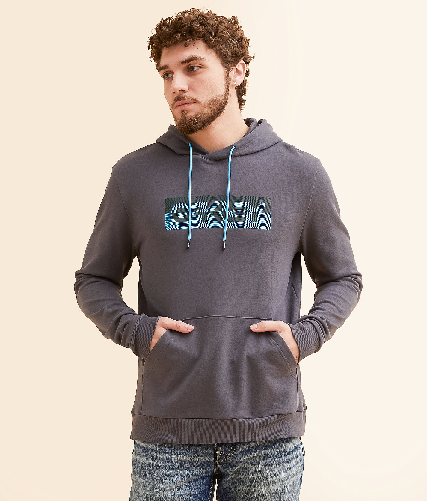 Oakley Duality B1B Hooded Sweatshirt - Men's Sweatshirts in Uniform Grey