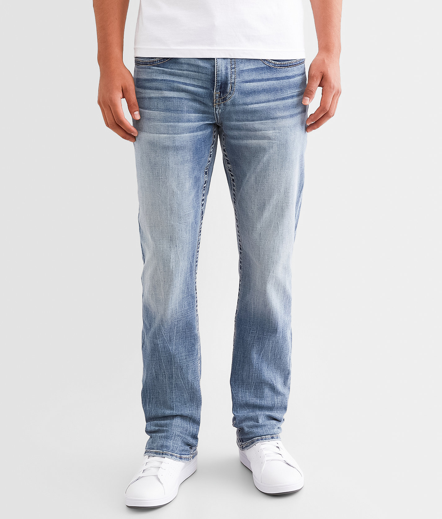 BKE Alec Straight Stretch Jean - Men's Jeans in Macaw