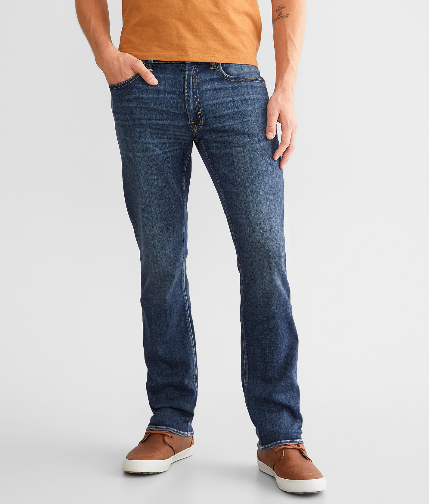 Outpost Makers Slim Straight Stretch Jean - Men's Jeans in Metcalf