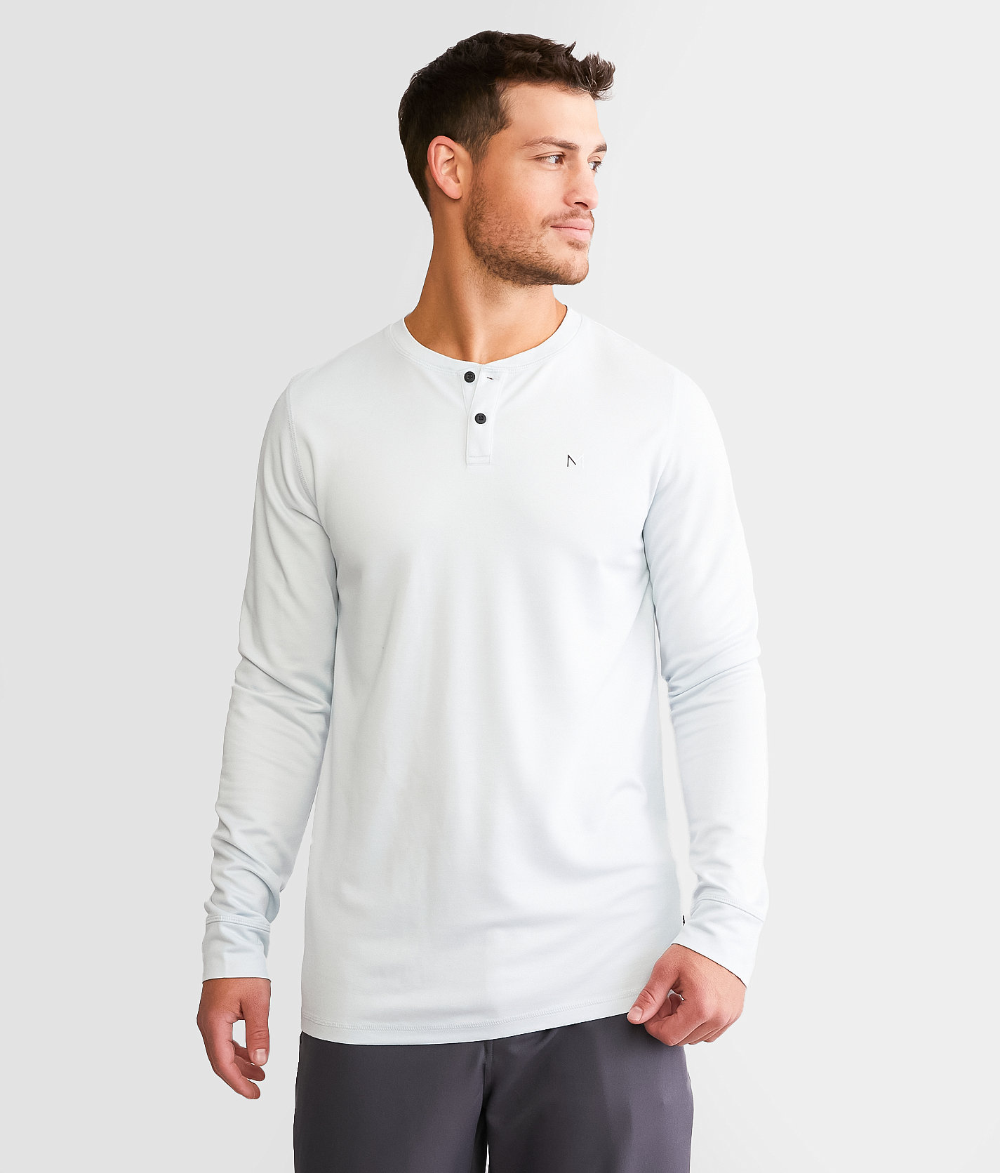 Maven Co-op Heat Henley - Men's T-Shirts in Air