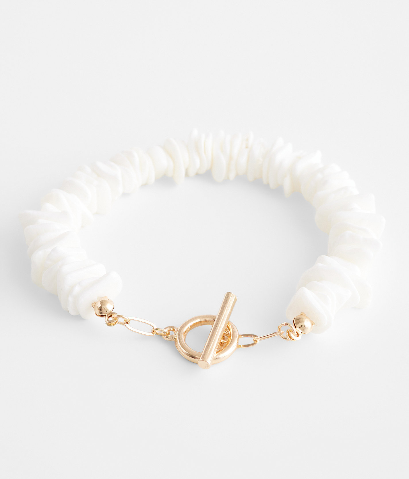 BKE Puka Shell Bracelet - Women's Jewelry in White