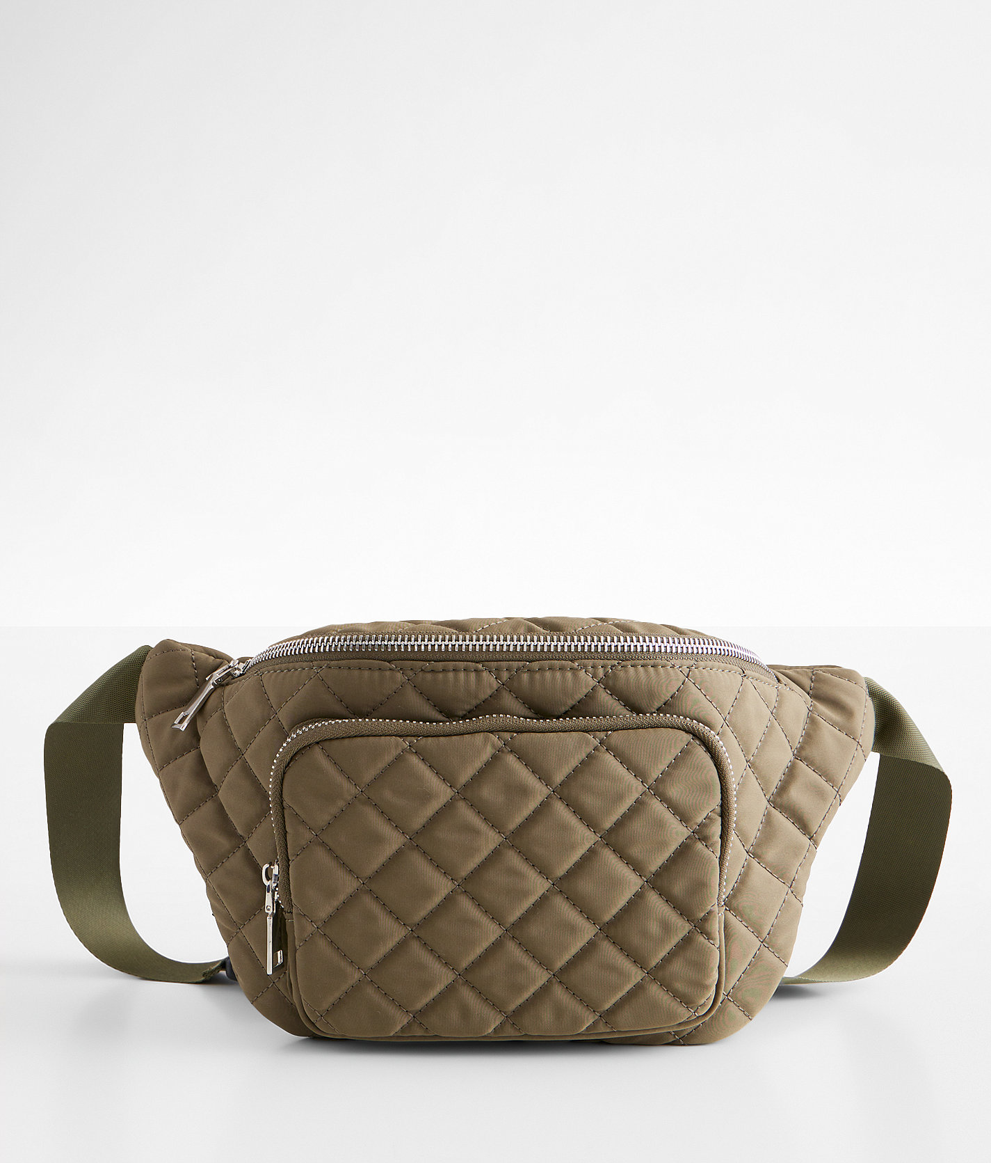 Quilted Sling Bag - Women's Bags & Wallets in Khaki