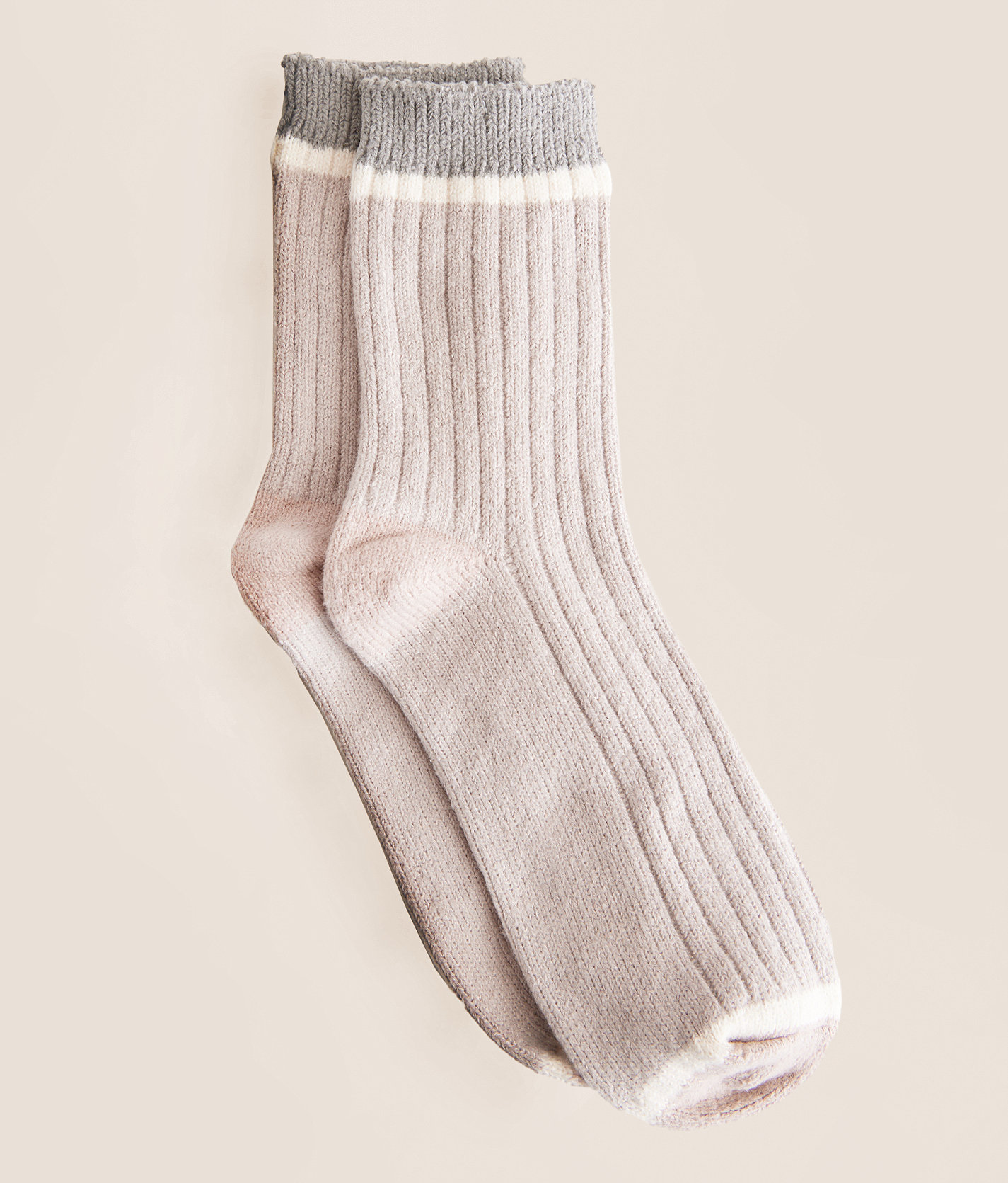 BKE x Muk Luks Microfiber Midi Socks - Women's Socks in Storm