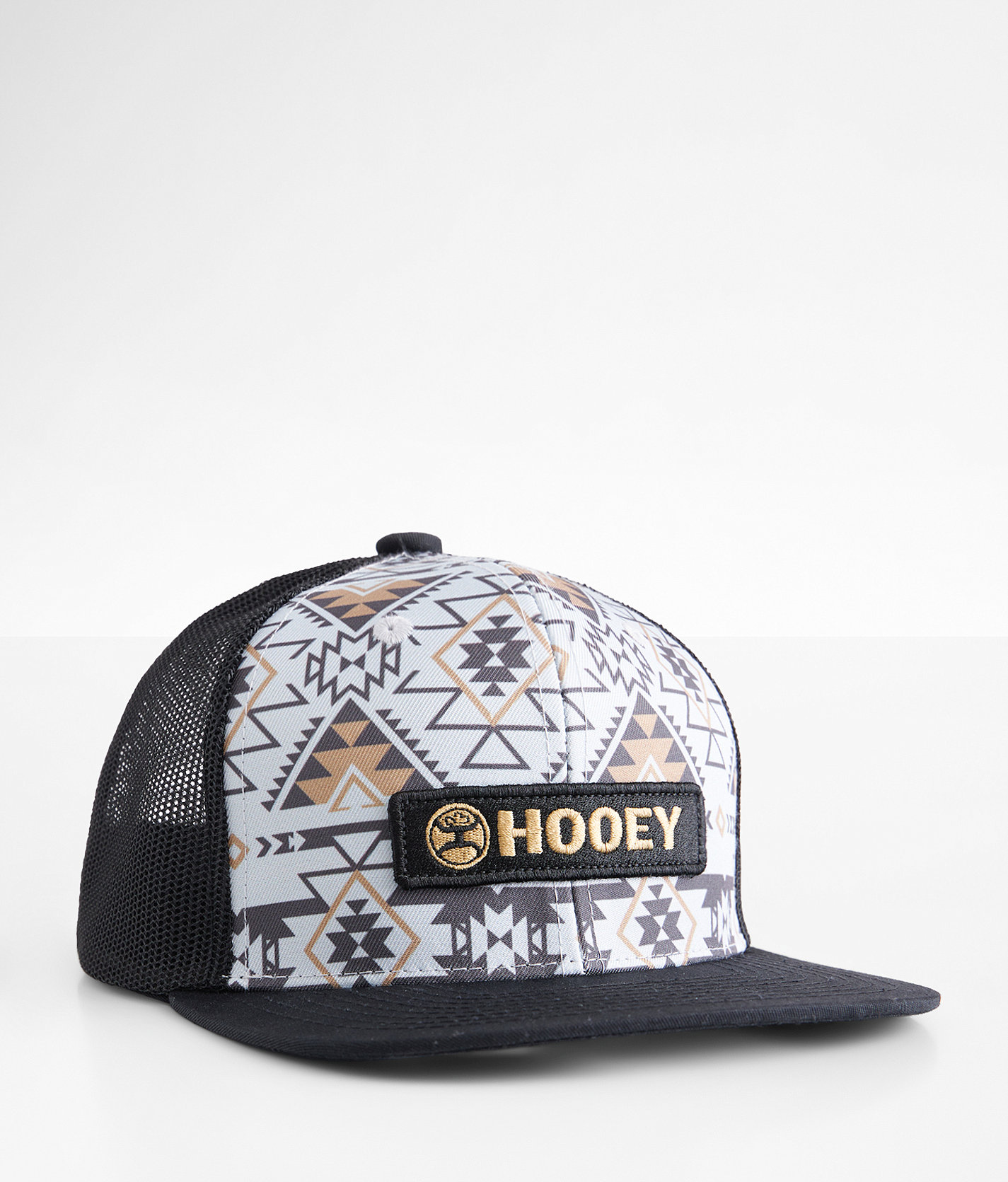 Boys - Hooey Lock-Up Trucker Hat - Boy's Hats in Grey Black