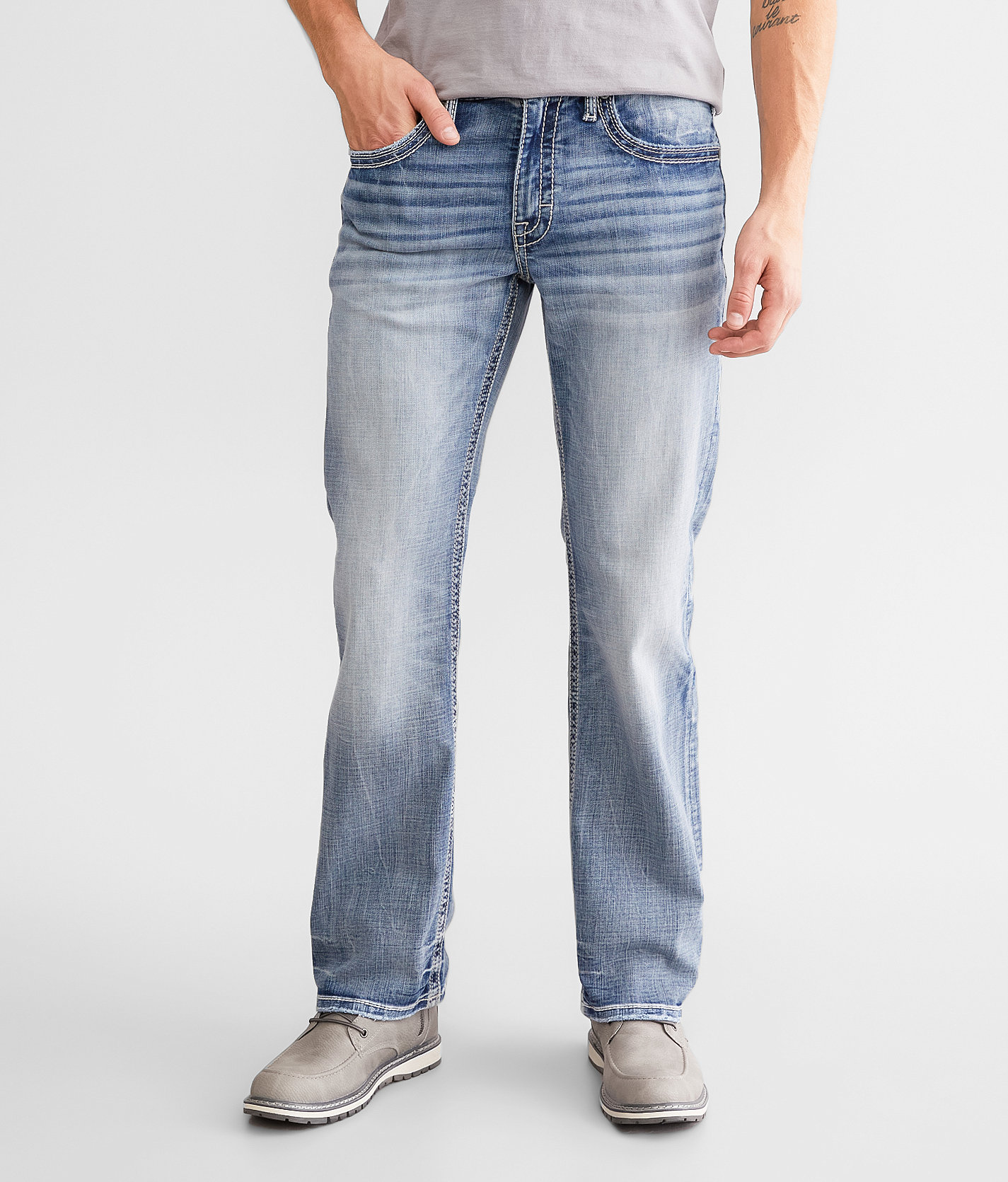 BKE Jake Boot Stretch Jean - Men's Jeans in Alice 3