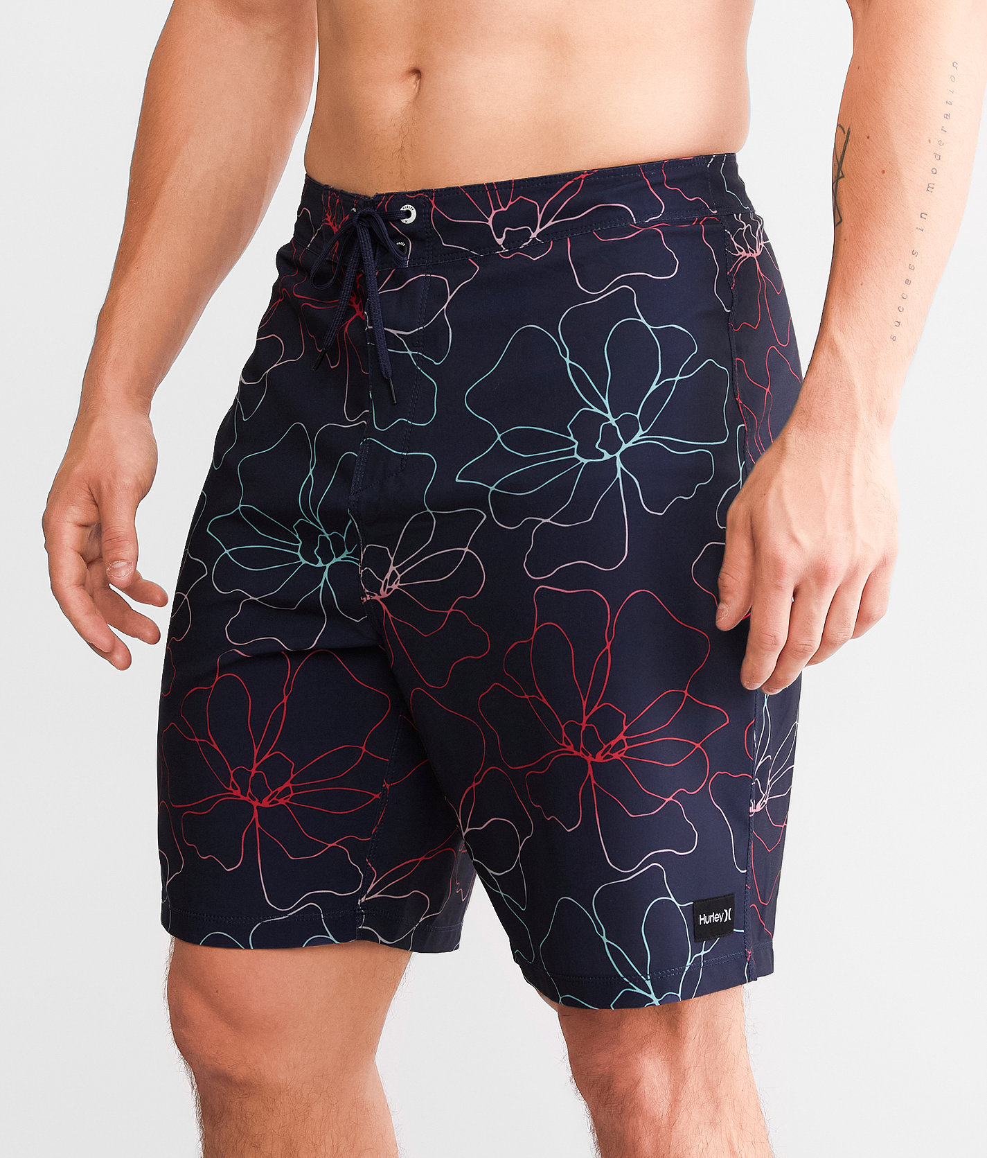 Hurley Weekender Stretch Boardshort - Men's Swimwear in Obsidian