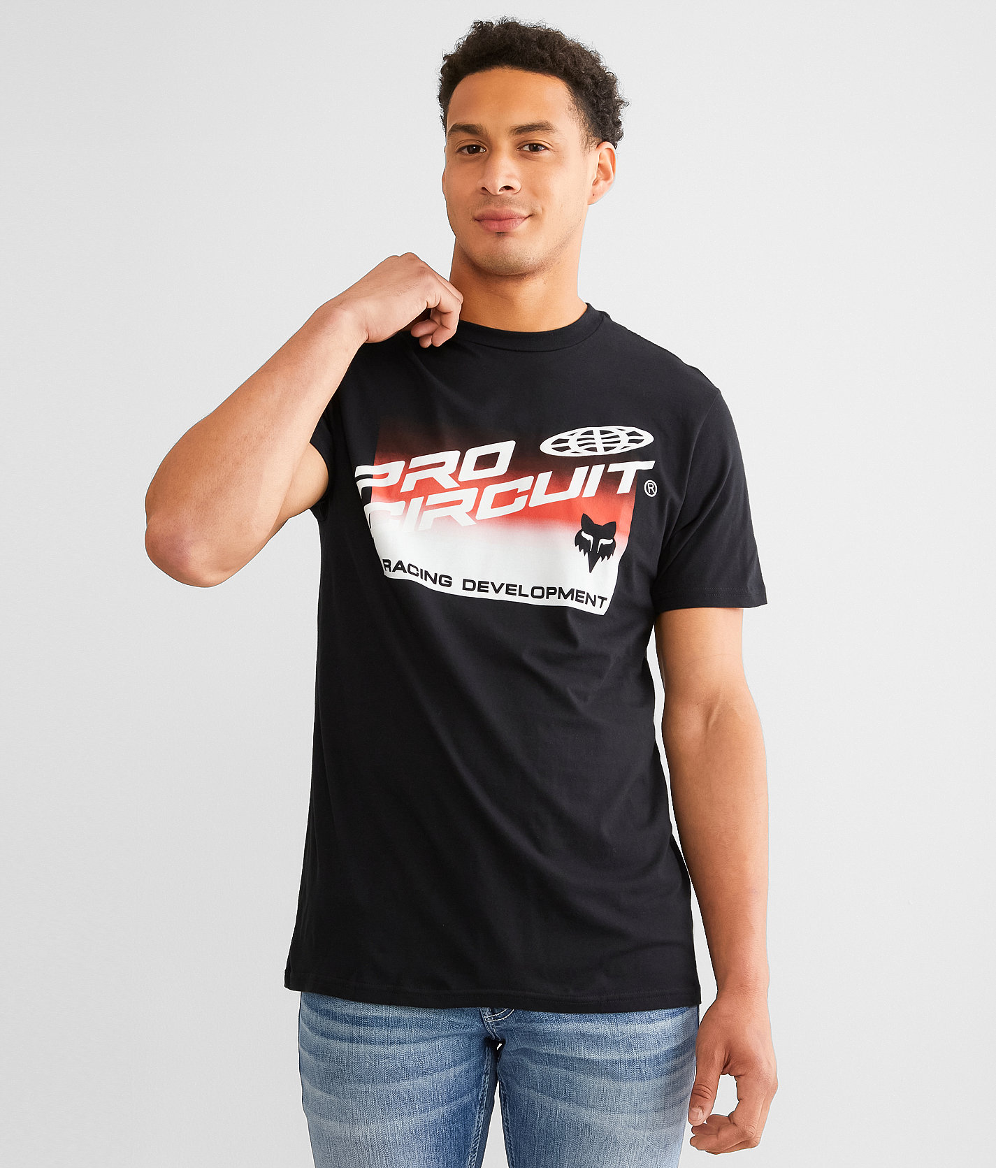 Fox Racing Pro Circuit Premium T-Shirt - Men's T-Shirts in Black