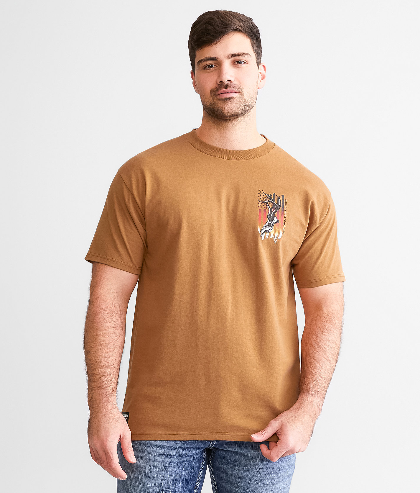 Howitzer Freedom Trail T-Shirt - Men's T-Shirts in Brown Sugar
