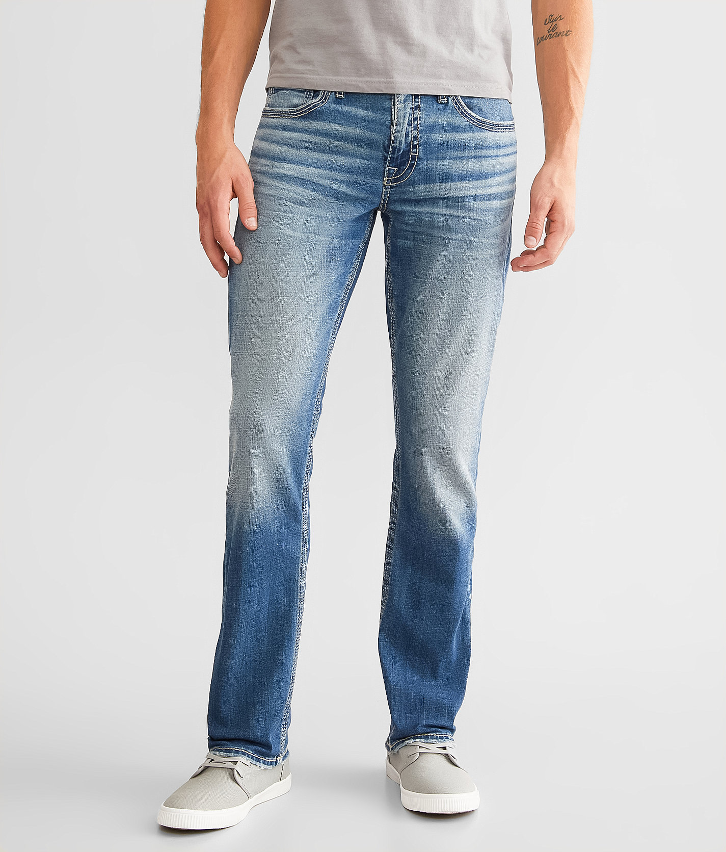 BKE Jake Straight Stretch Jean - Men's Jeans in Helston