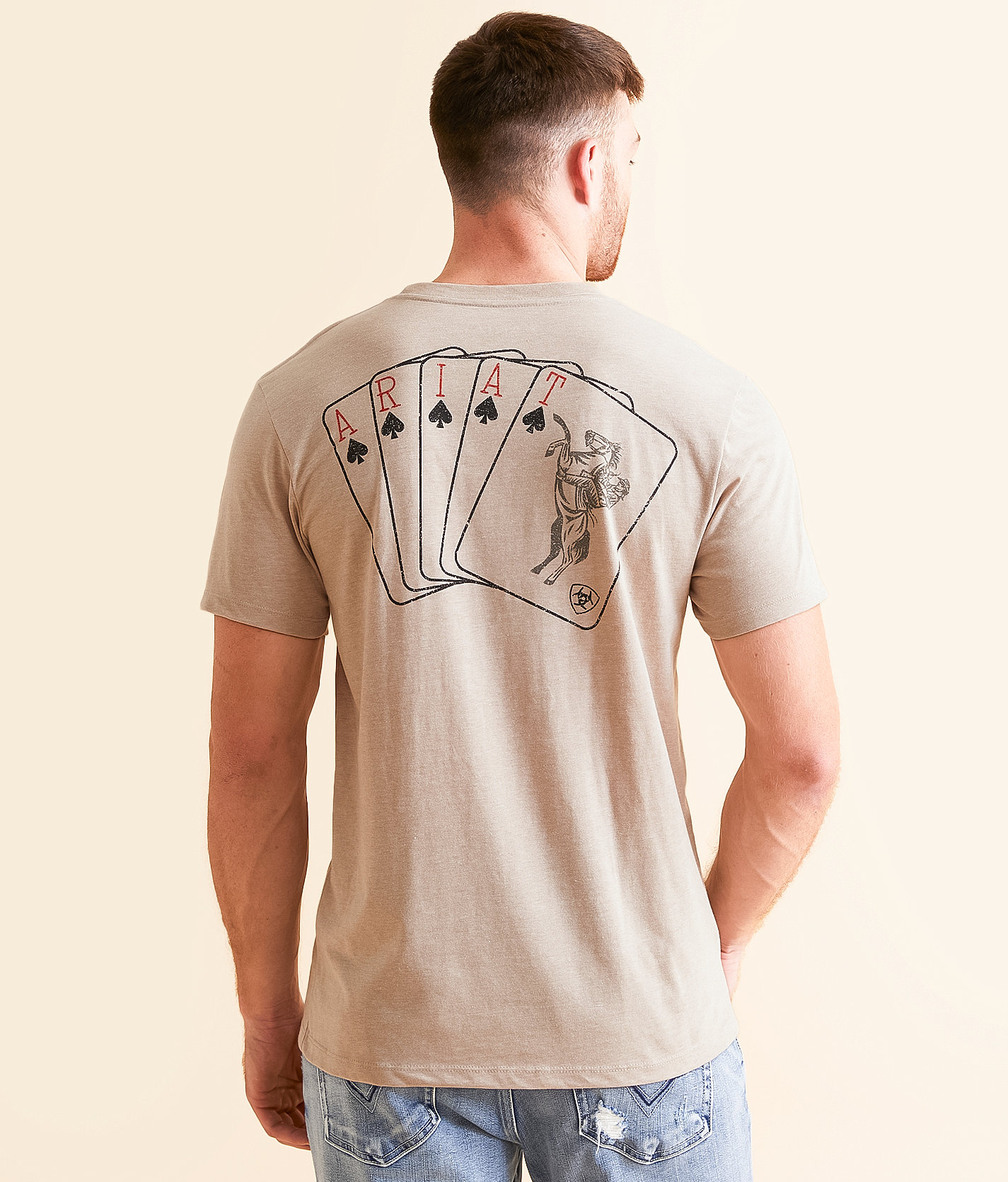 Ariat Ranch Royalty T-Shirt - Men's T-Shirts in Brindle Heather