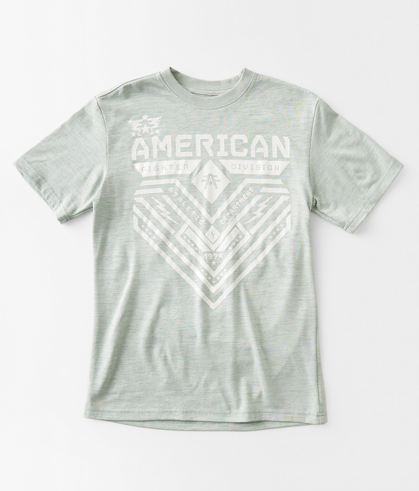 Boys - American Fighter Crystal River T-Shirt - Boy's T-Shirts in Iceberg Green Zephyr Blue