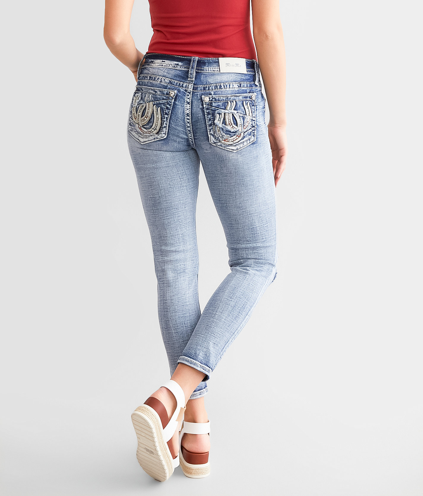Miss Me Low Rise Ankle Skinny Stretch Jean - Women's Jeans in L268B