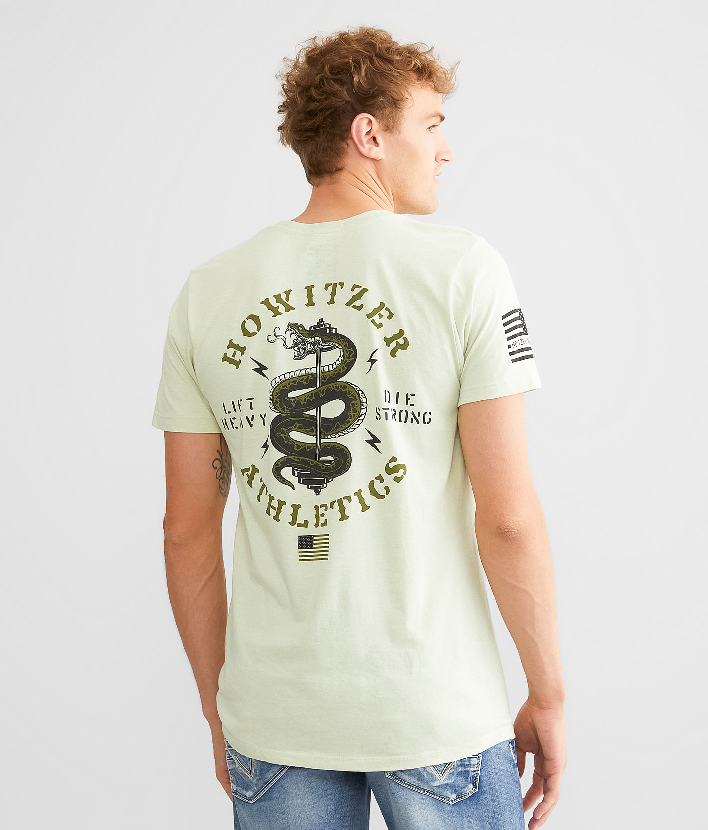 Howitzer Athletics T-Shirt - Men's T-Shirts in Wheat