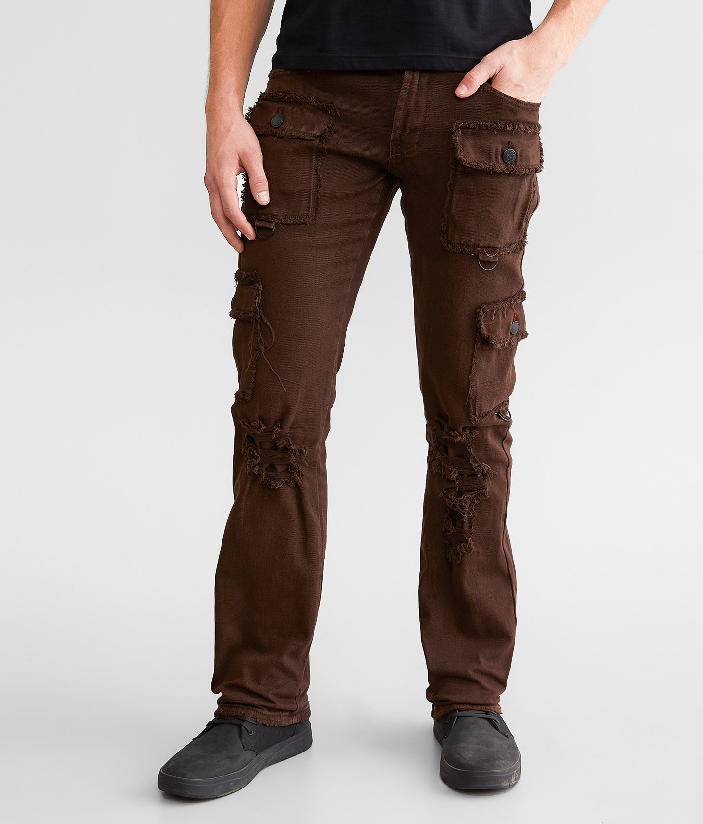 PREME Stacked Stretch Jean - Men's Jeans in Chocolate