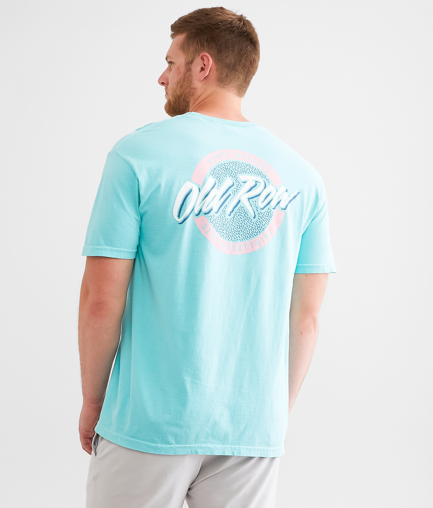 Old Row Circle T-Shirt - Men's T-Shirts in Chalky Mint