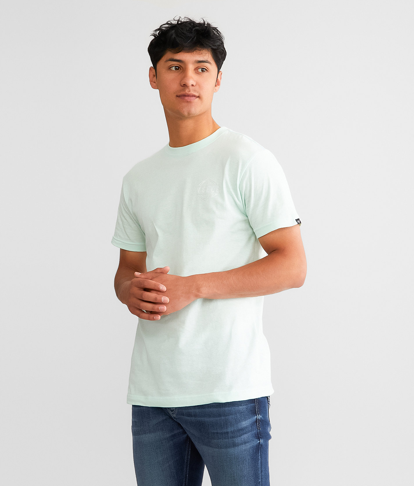 Veece Fearless T-Shirt - Men's T-Shirts in Ice Mint Heather