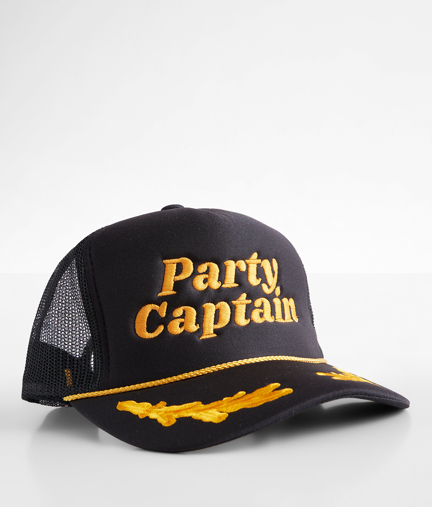 Local Beach Party Captain Trucker Hat - Women's Hats in Black