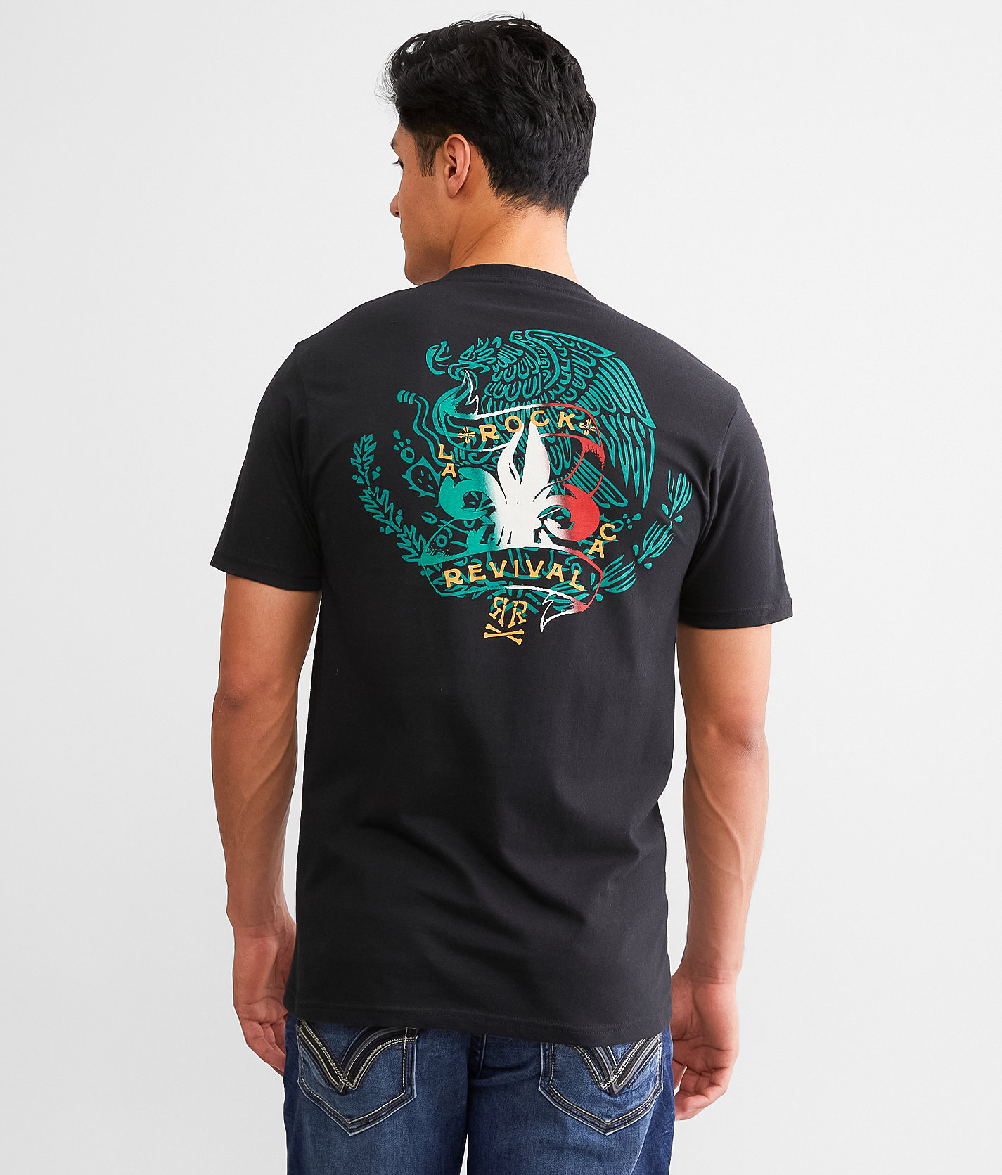 Rock Revival Fletcher T-Shirt - Men's T-Shirts in Black