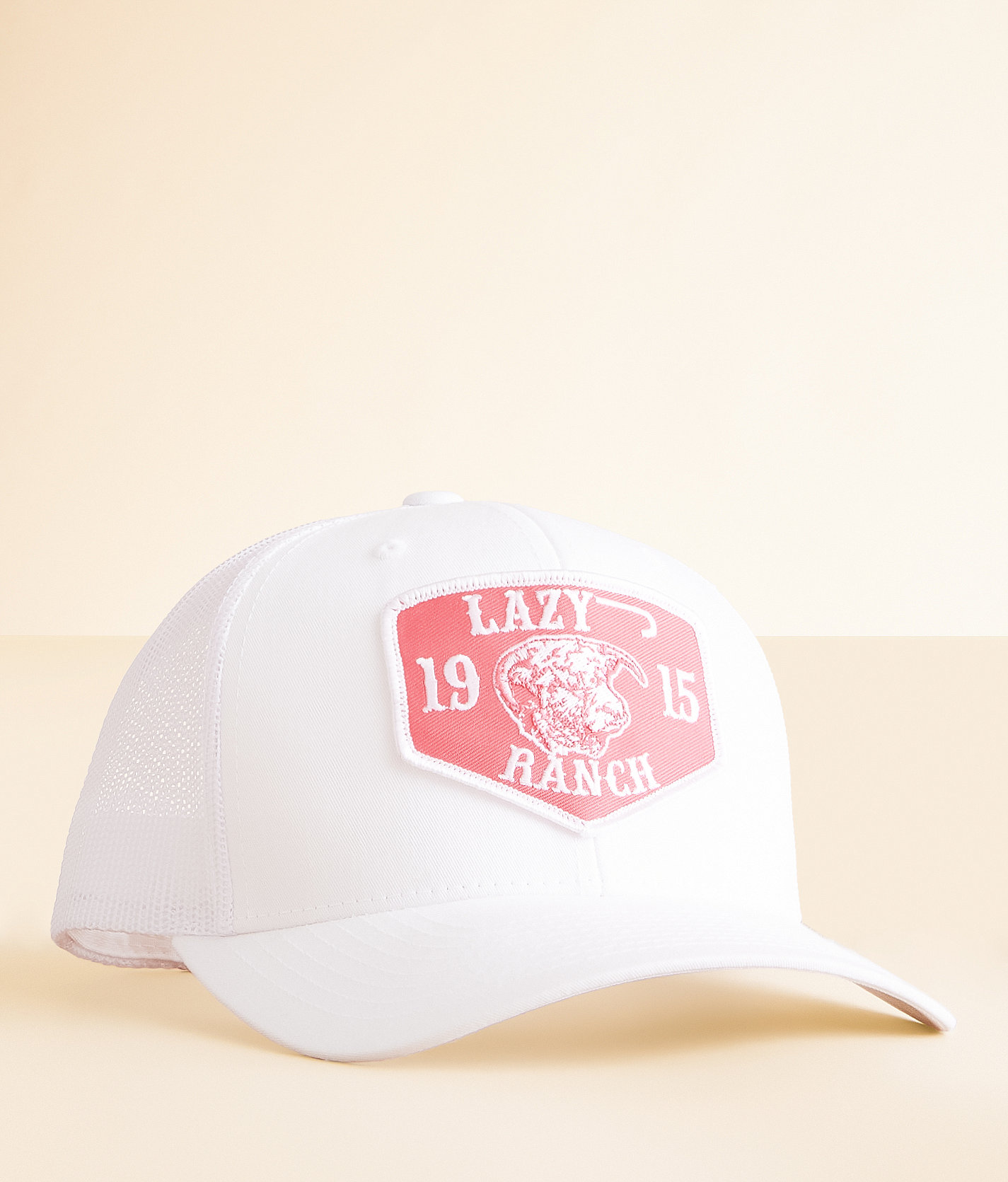 Lazy J Ranch Wear 1915 Baseball Hat - Women's Hats in White