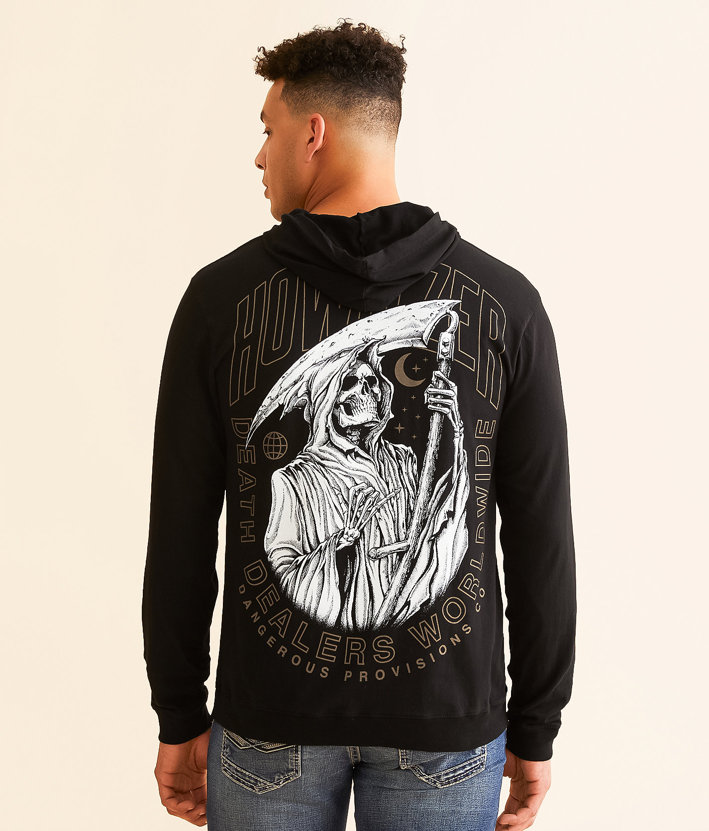 Howitzer Worldwide Hoodie - Men's Sweatshirts in Black