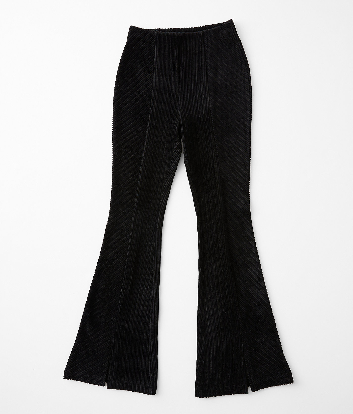 Girls - Modish Rebel High Rise Split Flare Pant - Girl's Pants in Black