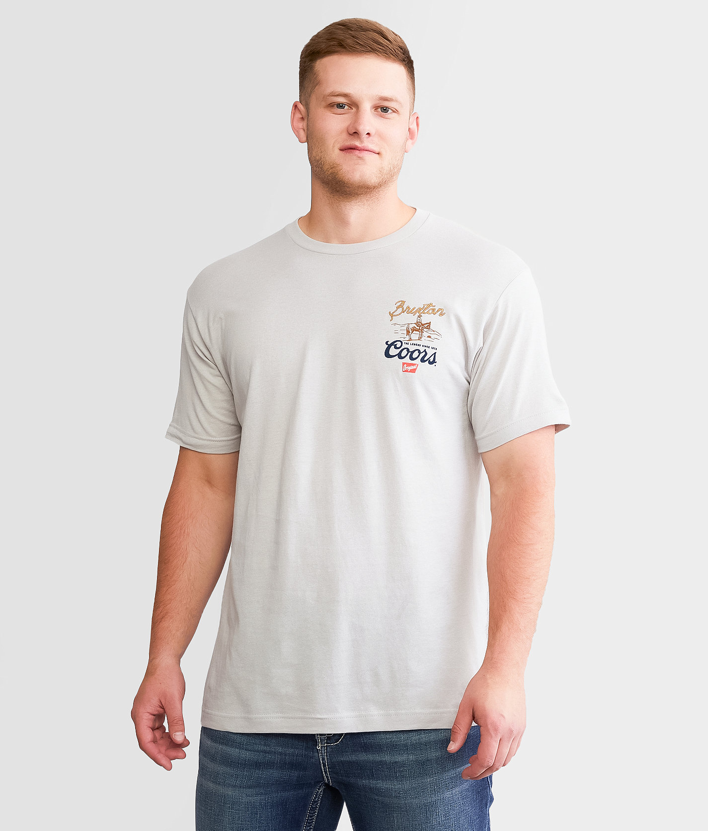 Brixton Coors® Legends T-Shirt - Men's T-Shirts in Silver