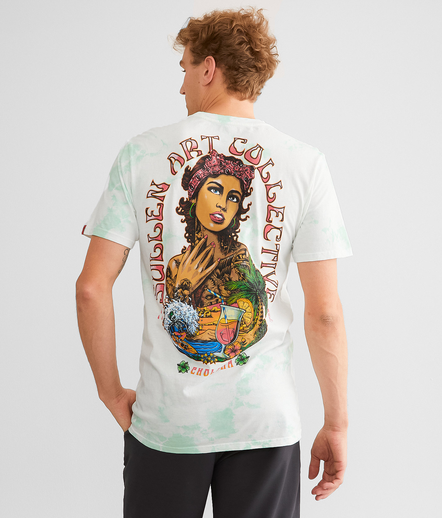 Sullen Island Girl T-Shirt - Men's T-Shirts in Neptune White Crystal Was