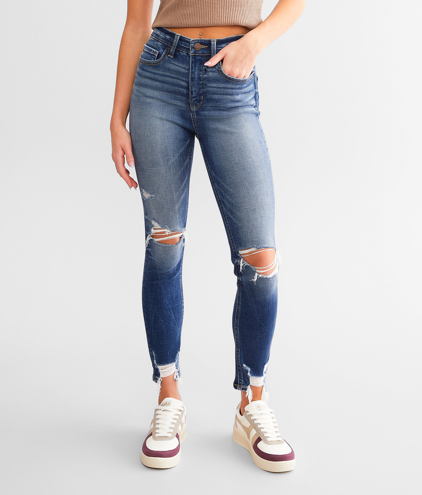BKE Billie Ankle Skinny Stretch Jean - Women's Jeans in Rubio