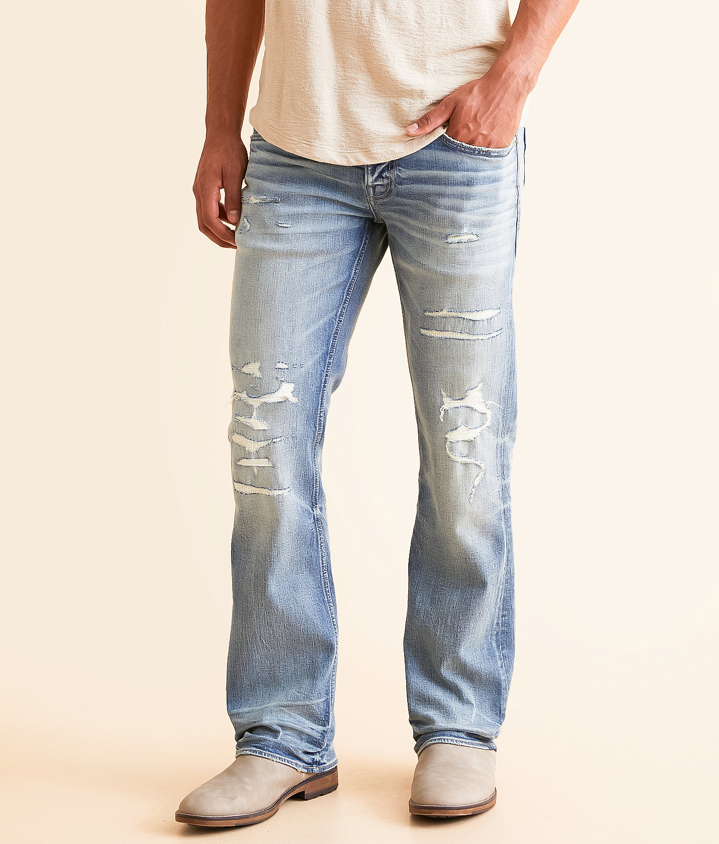 BKE Vintage Aiden Boot Stretch Jean - Men's Jeans in Wash 001