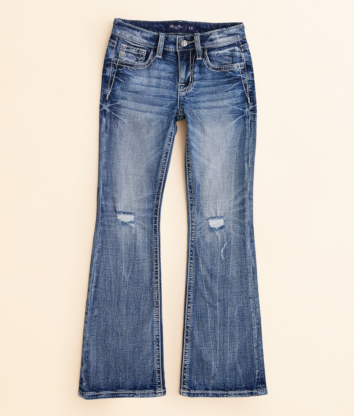 Girls - Miss Me Mid-Rise Boot Stretch Jean - Girl's Jeans in M860C