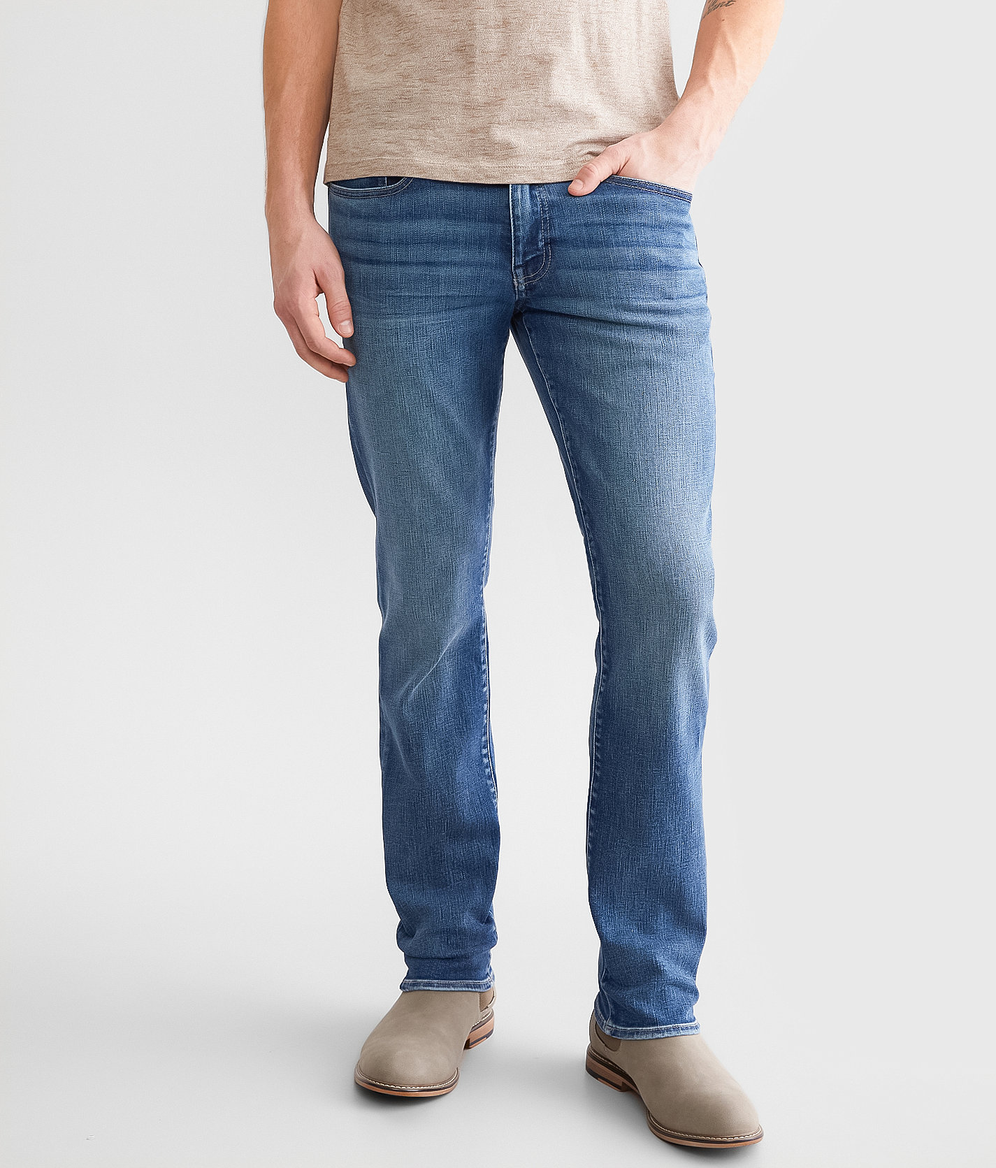 Outpost Makers Slim Straight Stretch Jean - Men's Jeans in Airisol