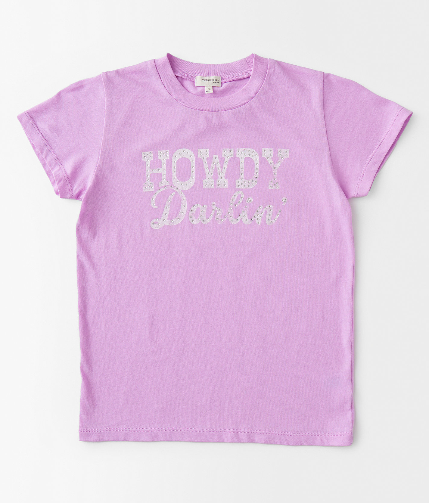 Girls - Modish Rebel Howdy Darlin T-Shirt - Girl's T-Shirts in Violet Tulle