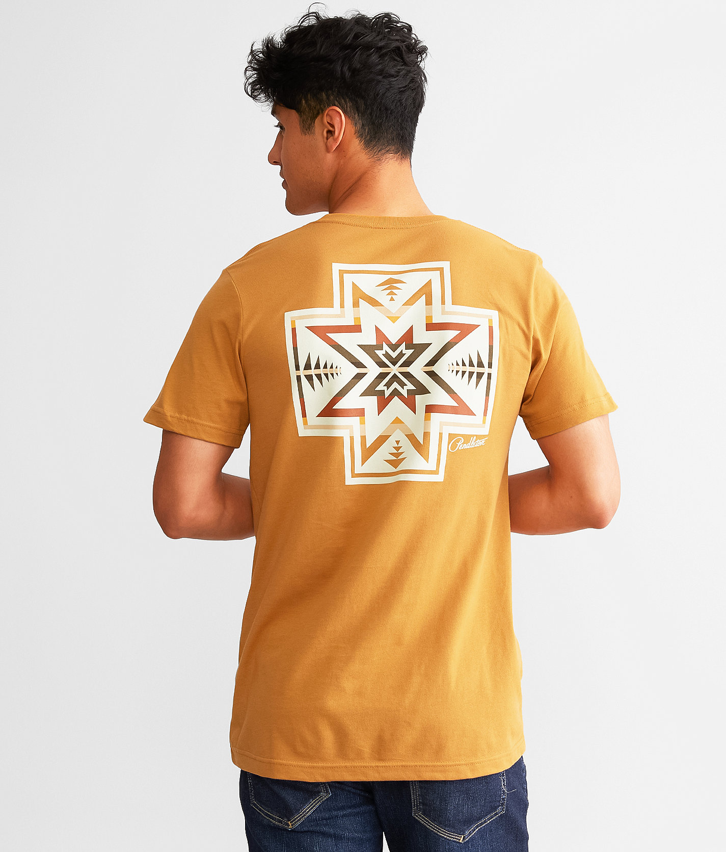 Pendleton Silver City T-Shirt - Men's T-Shirts in Toast