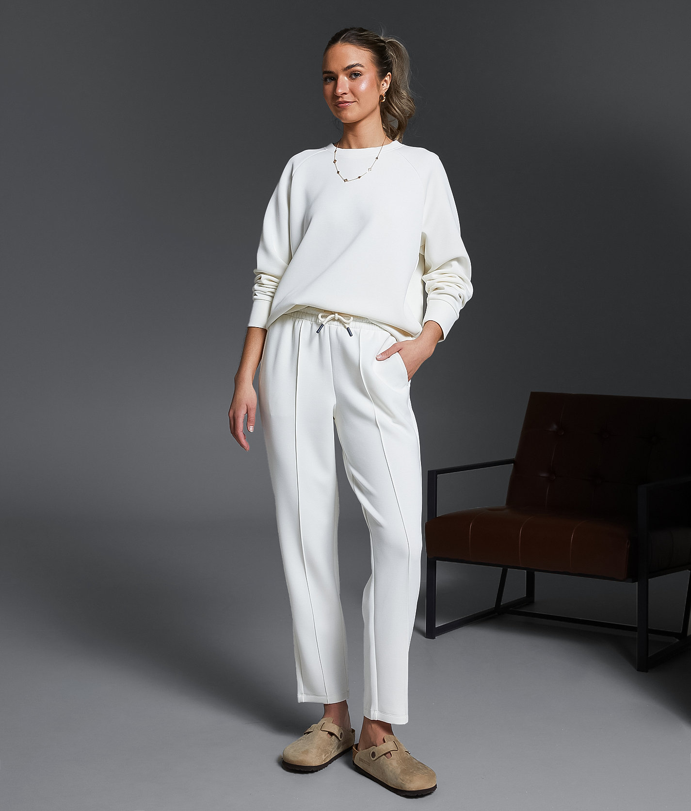 Buckle Black Noel Pant - Women's Activewear in Cannoli Cream