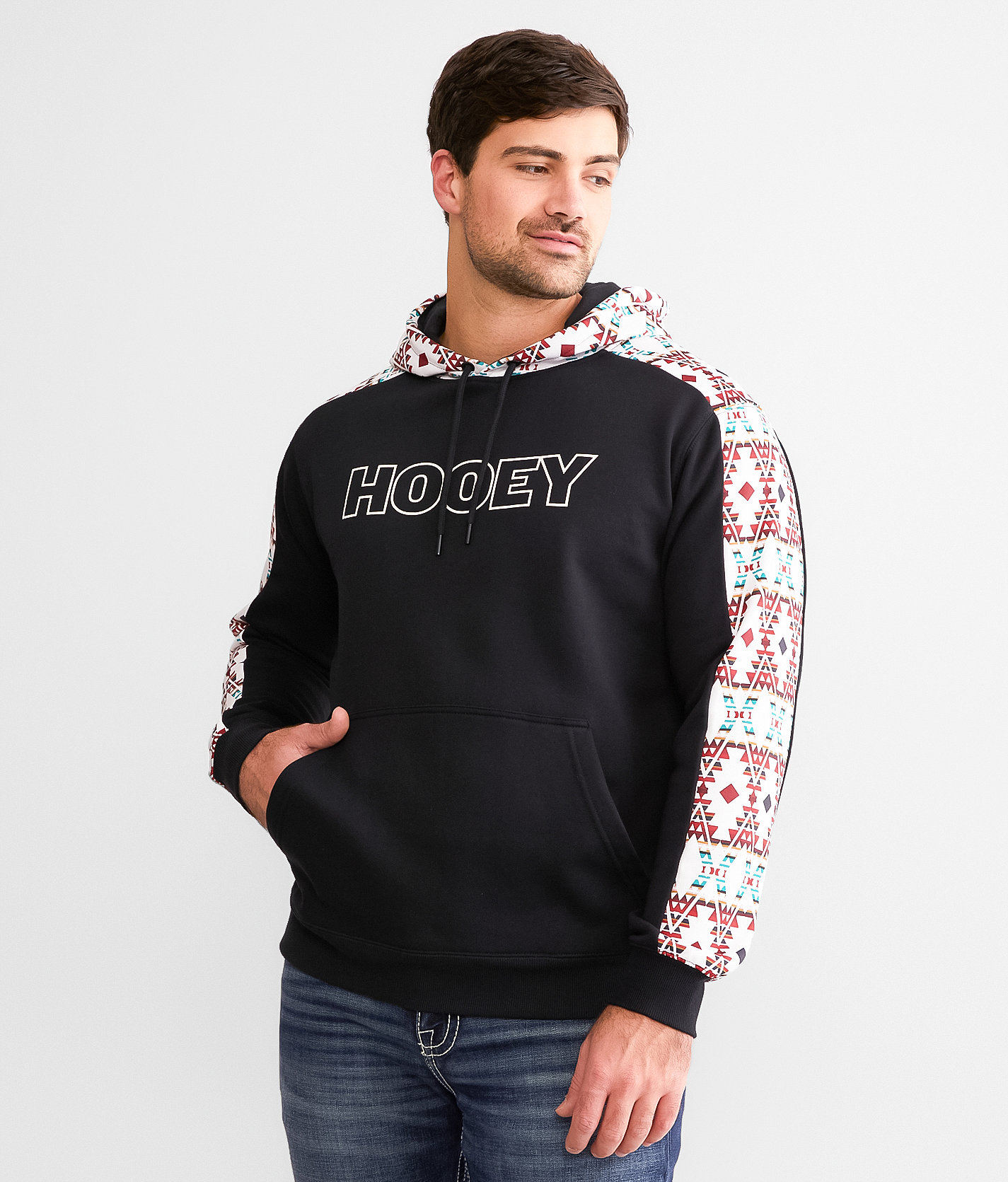 Hooey Canyon Hooded Sweatshirt - Men's Sweatshirts in Black