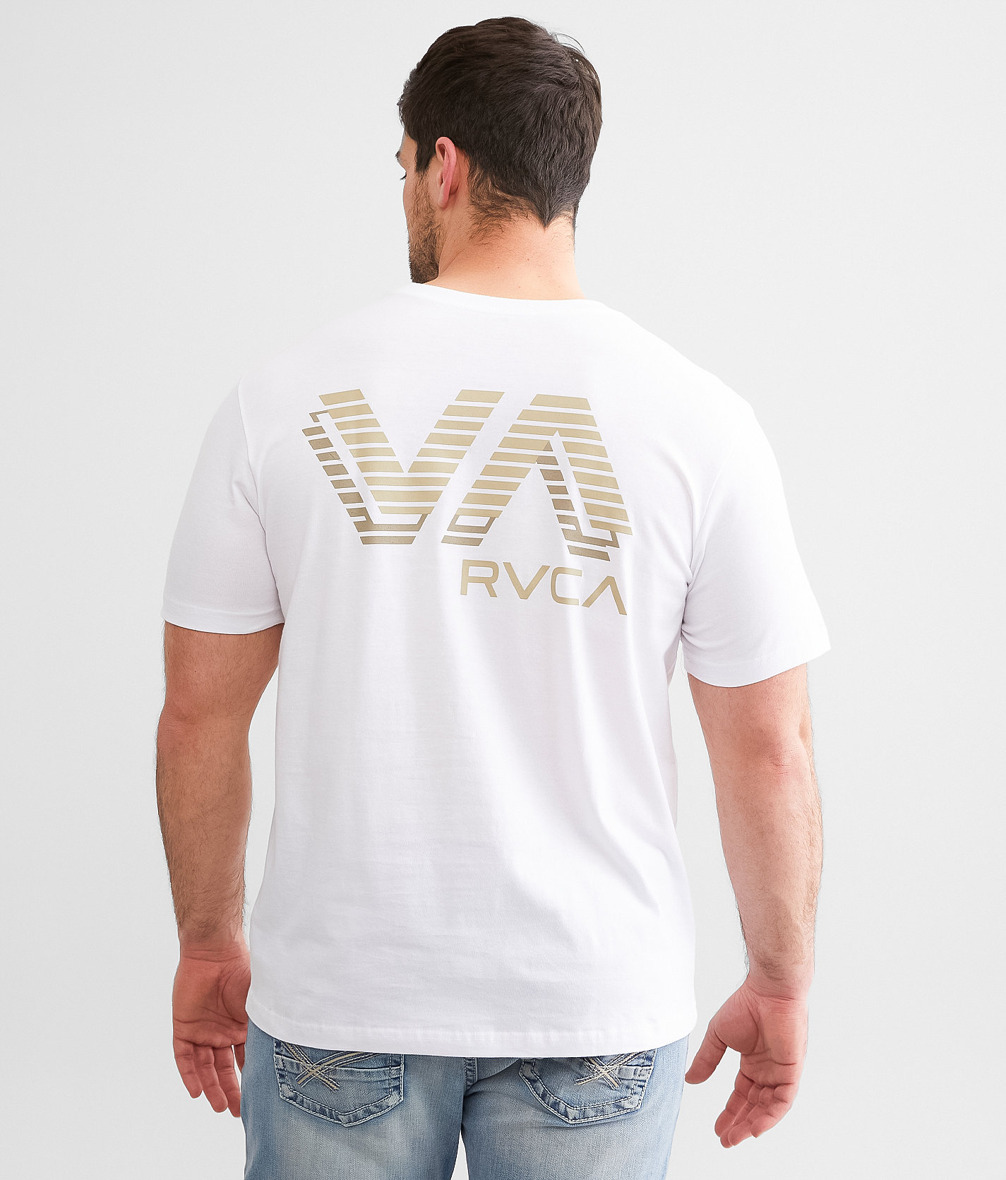 RVCA Separation T-Shirt - Men's T-Shirts in White