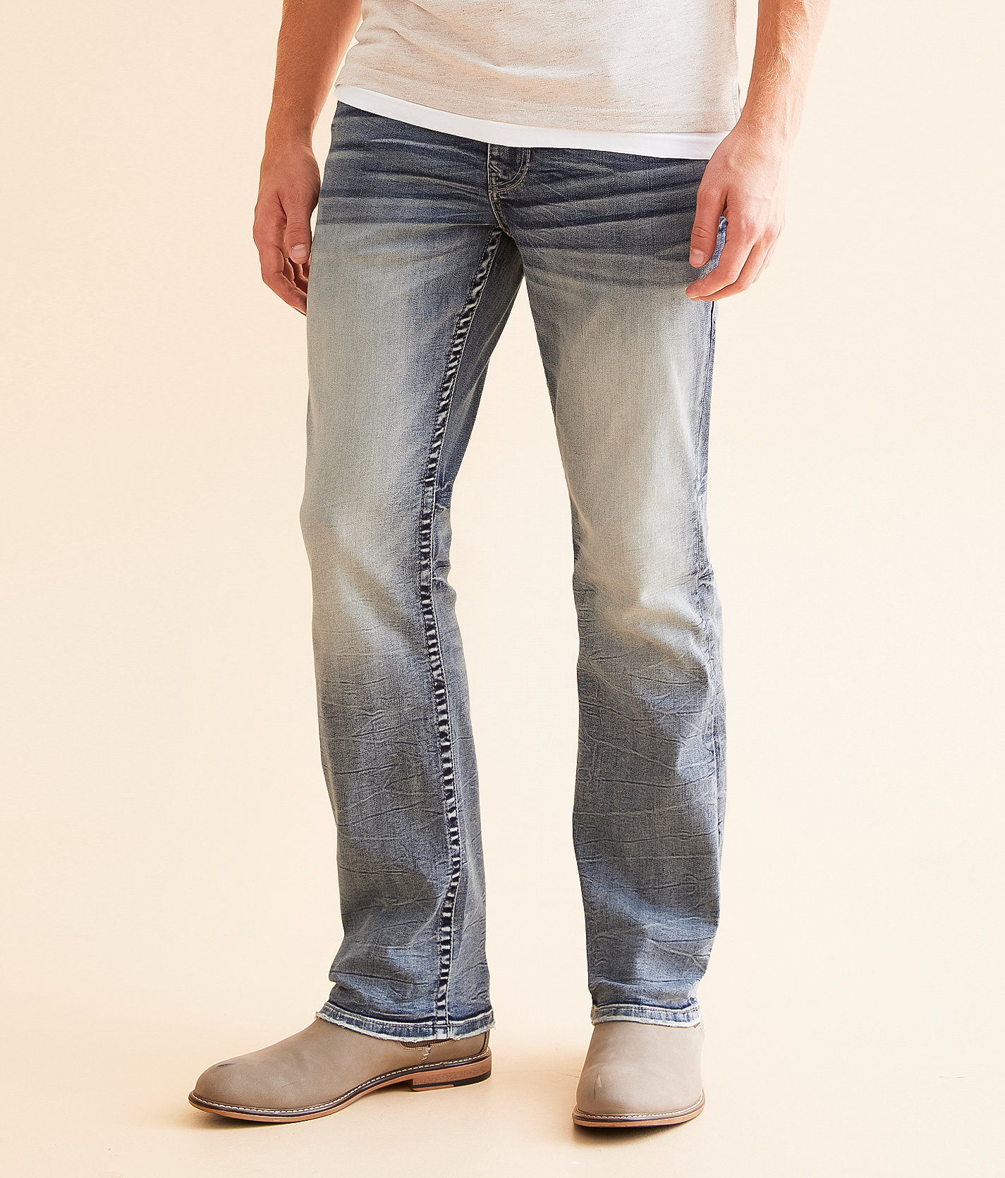 Buckle Black Three Boot Stretch Jean - Men's Jeans in Clearwater