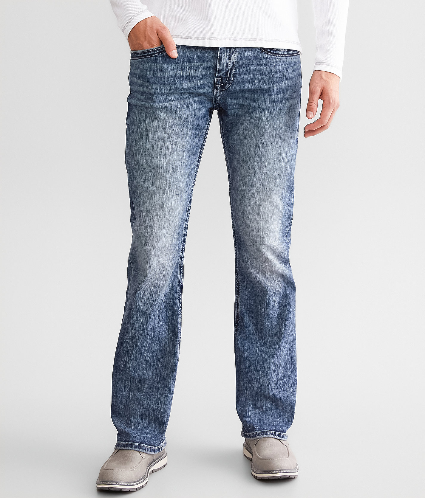 BKE Aiden Boot Stretch Jean - Men's Jeans in Glan