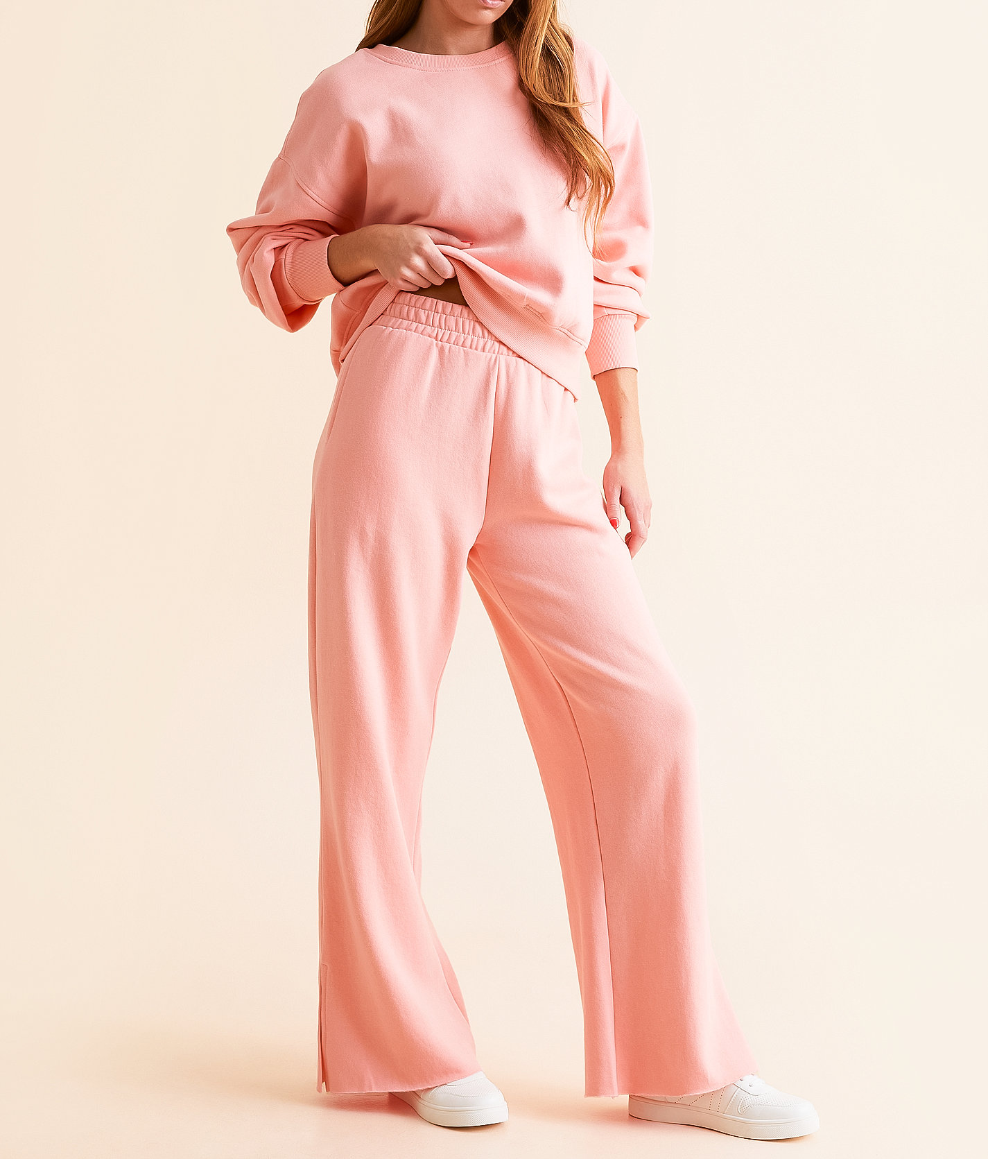 Risen Knit Sweatpant - Women's Sweatpants in Blush