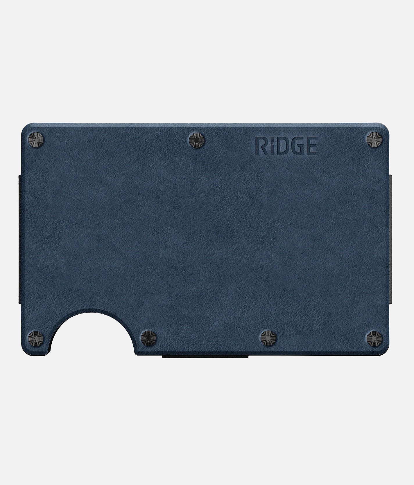 The Ridge Cobalt Blue Leather Wallet - Men's Bags & Wallets in Cobalt Blue Leather